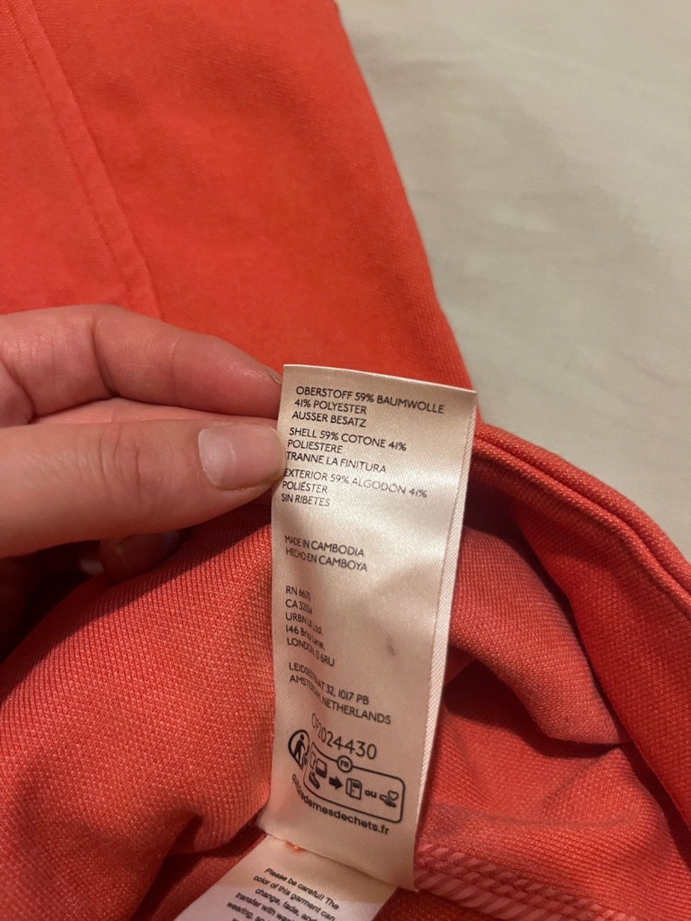 Anthropologie Rust Orange Moto Jacket - Picture 12 of 12